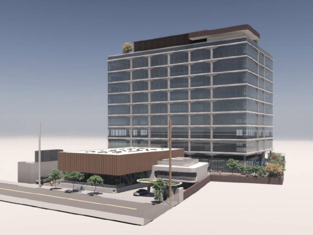 Arts District office project at 2159 E Bay Street roars back